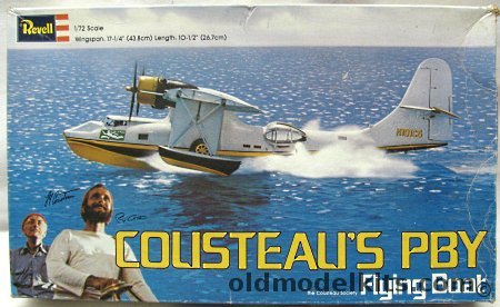 Revell 1/72 Cousteau's PBY Catalina Calypso, H576 plastic model kit